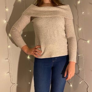 Abercrombie & fitch Off the shoulder sweater